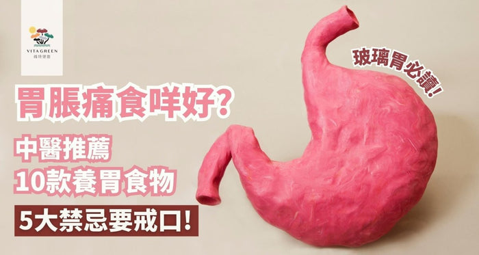 胃脹痛食咩好？玻璃胃必讀！中醫推薦10款養胃食物+5大禁忌 - Vita Green