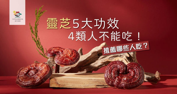 【靈芝功效】4類人不能吃！揭5大功效禁忌 (附靈芝/孢子分別) - Vita Green