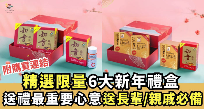 新年禮盒2025｜精選6大賀年禮物送長輩/親戚/見家長/朋友｜維特健靈