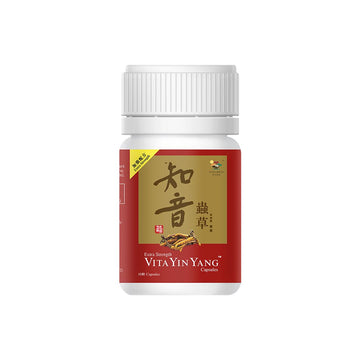 加強配方知音蟲草 - 滋陰補肺 改善咳喘鼻敏10粒 - Vita Green