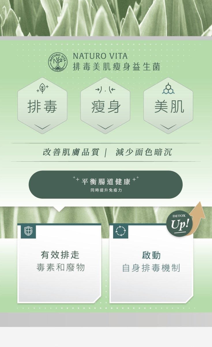排毒美肌瘦身益生菌 - Vita Green